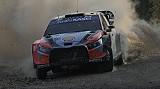 Thierry Neuville b�hem Rallye Akropolis