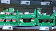 Activia v Bulharsku stojí 2,49 leva stojí v pepotu aktuálním kurzem stojí...