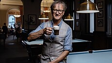 Sylvio Spohr, majitel Cafe Louvre (29. kvtna 2025)