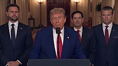 Zaútočili jsme na jaderné provozy v Íránu, oznámil Trump