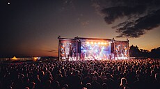 Vystoupení amerických The Interrupters na hlavní stagi festivalu Mighty Sounds...