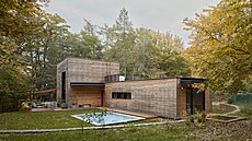 Milovníci moderní architektury oslovili 0,5 Studio s páním navrhnout rodinný...
