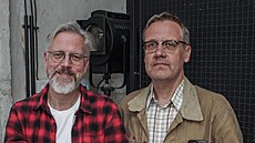 Jan Matásek a jeho bratr David Matásek (18. ervna 2025)