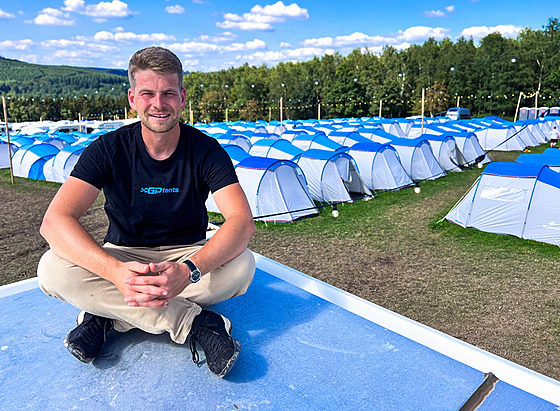 Petr Bouchal, zakladatel GP Tents.