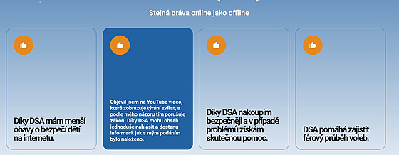 Nová informaní stránka TÚ k naízení o digitálních slubách DSA.