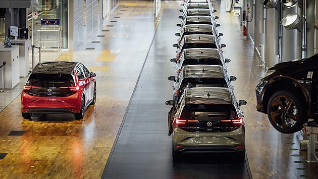 Sklen�ná manufaktura VW v Drá��anech