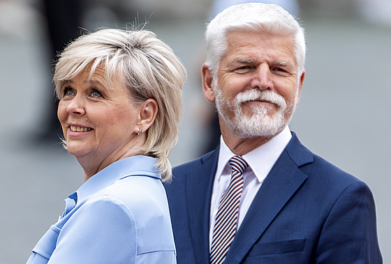 Prezident Petr Pavel na Praském hrad pijal konícího polského prezidenta...
