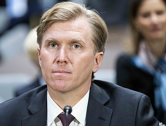 Námstek amerického ministra obrany Elbridge Colby. (4. bezna 2025)