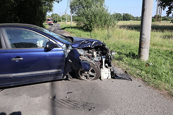 Dopravní nehodu se zranním na eskolipsku v pátek 4. ervence 2025 zpsobila slepice.