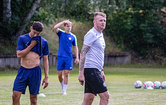 Volodymyr Aranov, nový trenér fotbalist Varnsdorf.