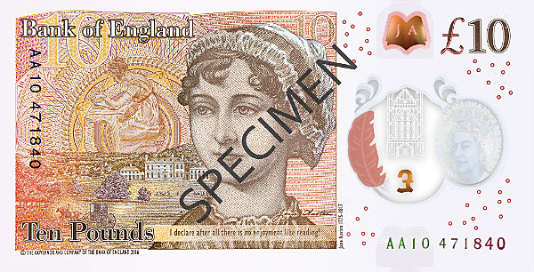 Z britských bankovek zmizí Churchill i Austenová, nahradí je fauna a flóra