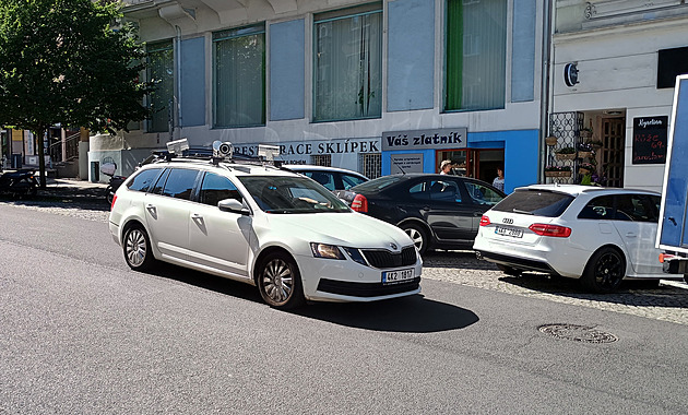 Cam - Car v ulici Dr. Davida Bechera v prvním dni ostrého provozu. (1. ervenec...