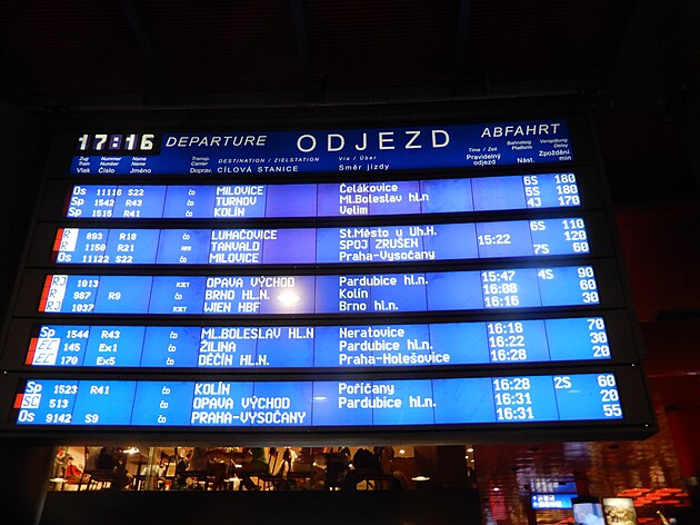 Praha hlavní nádraí