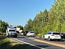 Silnici I/16 u obce Nov Ves na Mlnicku uzavela dopravn nehoda. (1. ervence...