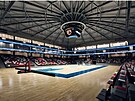 Plny na stavbu nov basketbalov haly, kter by mla splovat vechny...