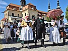 Cyrilometodjsk slavnosti. Veer lid dobr vle, Velehrad 2025. Prvod...