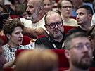 Martha Issová a David Ond�í�ek na festivalovém uvedení filmu Sbormistr (6....