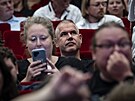 Vladimír 518 na festivalovém uvedení filmu Sbormistr (6. �ervence 2025)