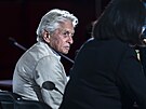 Michael Douglas na tiskové konferenci (5. �ervence 2025)