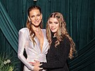 Andrea Vere�ová a její dcera Vanessa Volopichová na party Progresus v Karlových...
