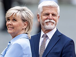 Prezident Petr Pavel na Praském hrad pijal konícího polského prezidenta...