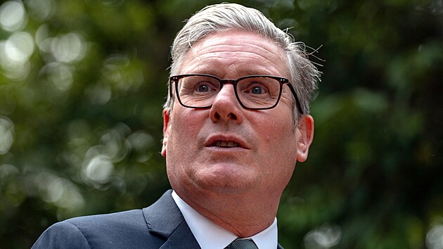 Britsk� ministersk� p�edseda Keir Starmer (1. �ervence 2025)