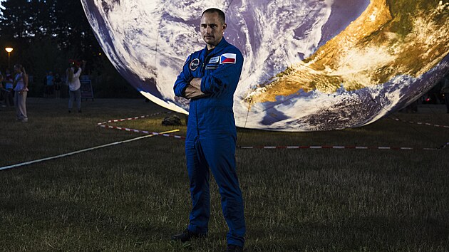 V pondl se Festivalu planet zastnil tak esk astronaut Ale Svoboda. (7. ervence 2025) 