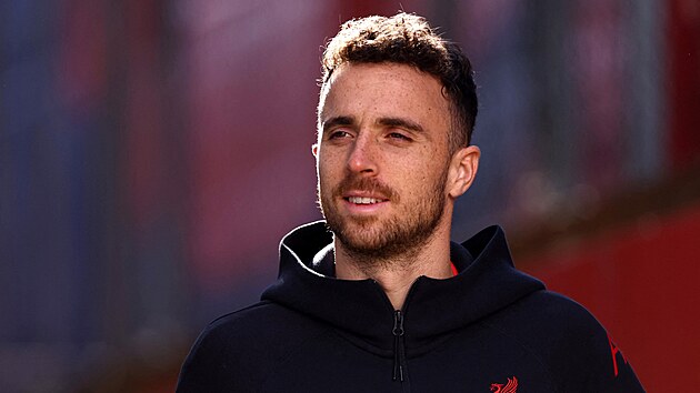 Portugalsk� fotbalista Diogo Jota.