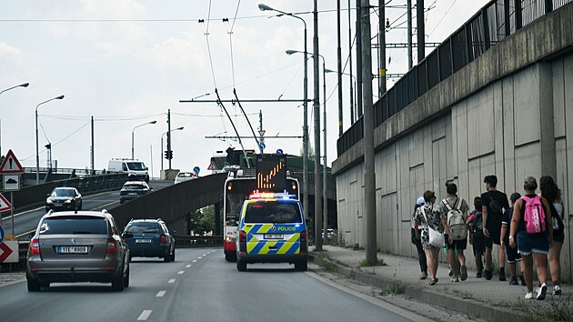 st nad Labem a dal sti esk republiky postihl rozshl vpadek proudu. (4. ervence 2025)