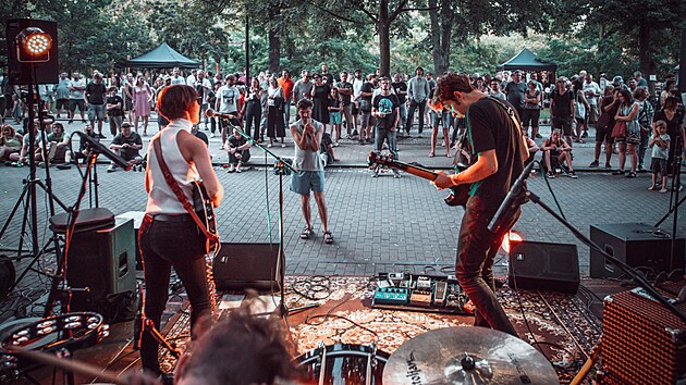 Na láze�skou kolonádu v Pod�bradech se po roce vrátí festival Kafí�kotheque.