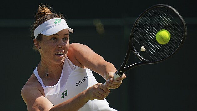 Linda Noskov ve tetm kole Wimbledonu
