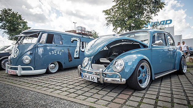 Setkn vetern a youngtimer v nmeckm mst Wernberg-Kblitz
