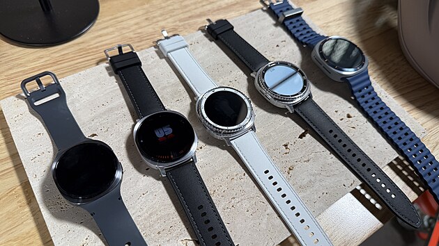 Nov srie chytrch hodinek Samsung Galaxy Watch , Watch 8 Classic a Watch Ultra (2025)