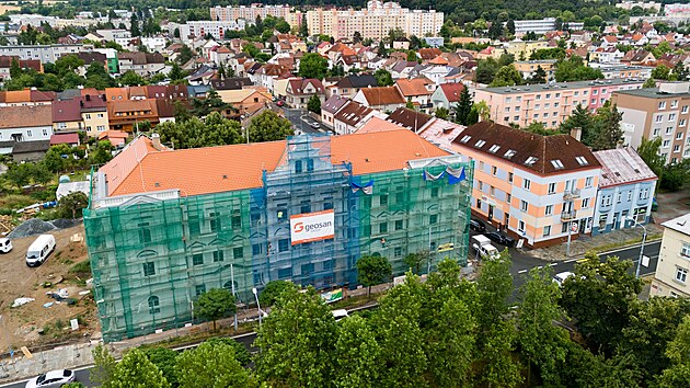 Rekonstrukce zmn bvalou kolu v Plzni - Doubravce v sdlo mstn radnice.