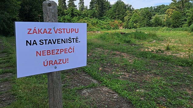 Zan stavba Letnho arelu Metuje v Novm Mst.