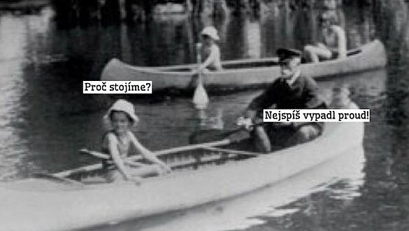 Pro echy byl blackout dal pleitost k humoru. (4. ervence 2025)