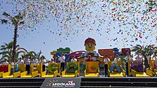 V anghaji se v sobotu návtvníkm otevel zábavní park Legoland, který je...