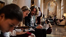 Snímek z filmu Sbormistr.