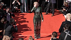 Hereka Aa Geislerová na zahájení filmového festivalu v Karlových Varech (4....