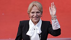 Dagmar Havlová-Ve�krnová na slavnostním zahájení festivalu (4. �ervence 2025)