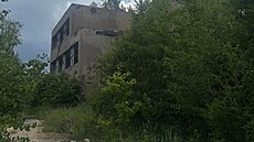 Bývalá kaolinka na severu Jesenicka.