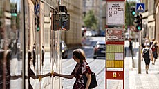 Zastávka tramvají na praské Malé stran od konce ervna oficiáln zmnila své...