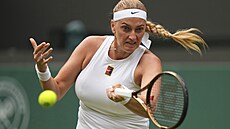 Petra Kvitová v prvním kole Wimbledonu