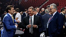 Ken Holland (uprosted) v rozhovoru s Georgem McPheem a Kellym McCrimmonem z...