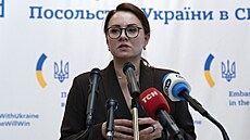 Ukrajinská ministryn hospodáství a první místopedsedkyn vlády Julija...