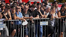 Poheb portugalského fotbalisty Dioga Joty v Gondomaru