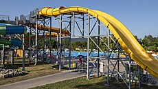 Termální koupali�t� Vada� v jihoslovenském m�st� �túrovo (21. �ervna 2025)