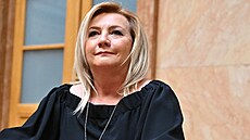 �éfka poslanc� ANO Alena Schillerová na jednání Ústavního soudu. Ústavní soud...