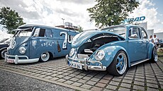 Setkání veterán a youngtimer v nmeckém mst Wernberg-Köblitz