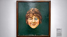 Dívka s patentkou od Frantika Kupky v Museu Kampa, které pedstavilo výstavu Z...